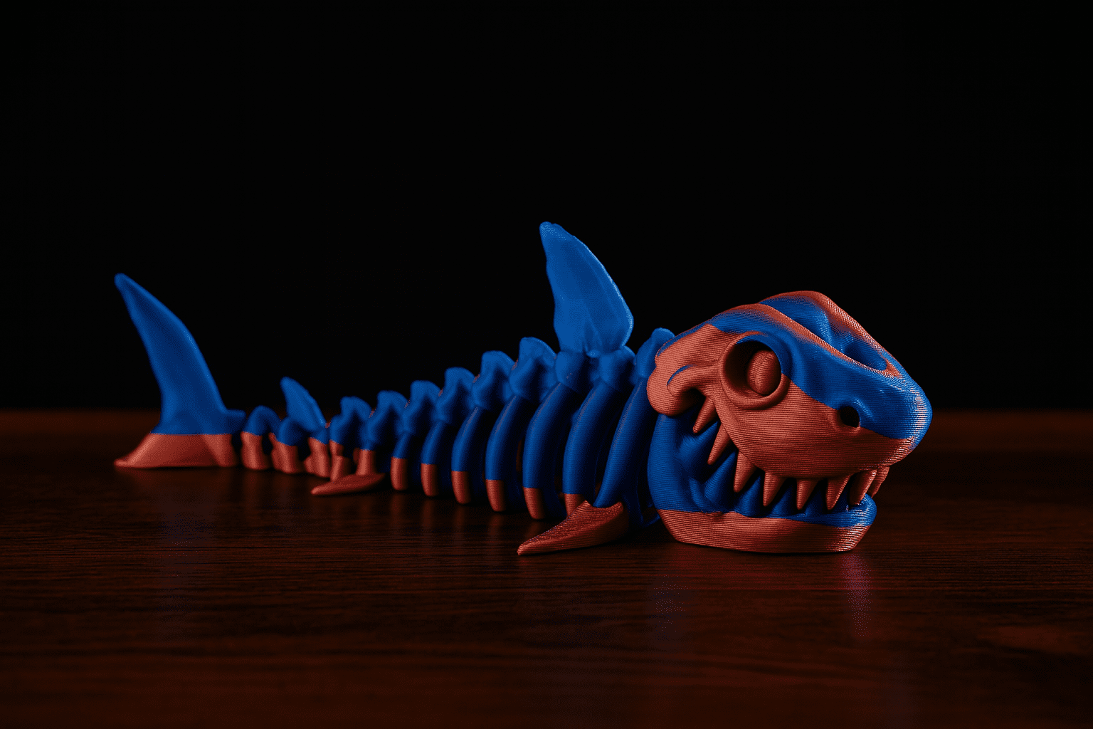 Shark articulado impreso en 3D - Image 2